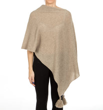 Poncho Catherine 100% cashmere