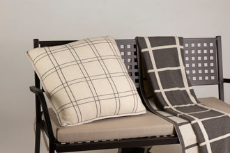 Coperta in cashmere in tessitura jaquard (CO 203)