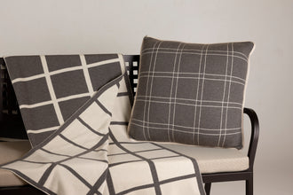 Coperta in cashmere in tessitura jaquard (CO 203)