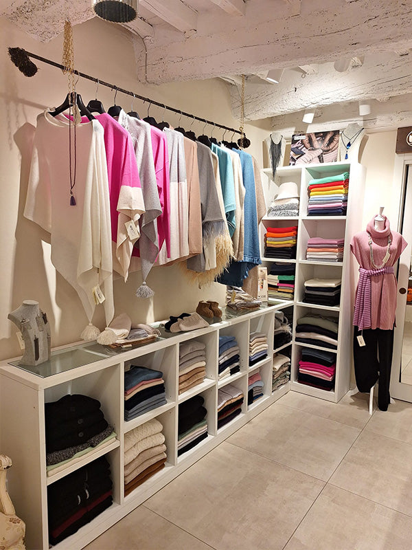 Negozio abbigliamento I Rocchi Cashmere Pienza