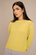 ¾ sleeve round neck