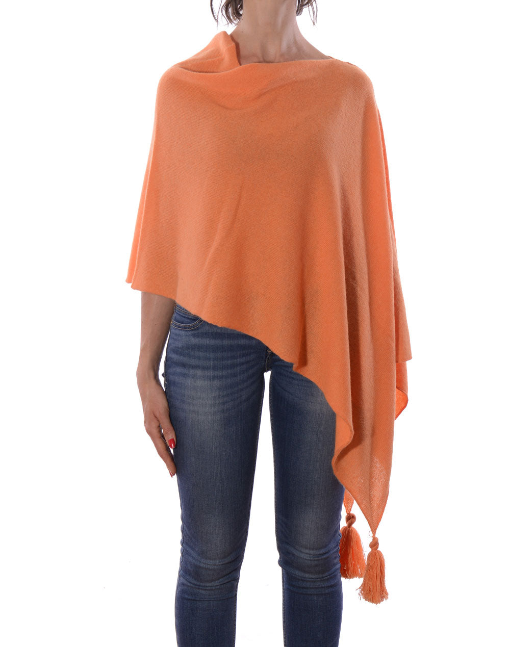 Poncho Catherine 100% cashmere