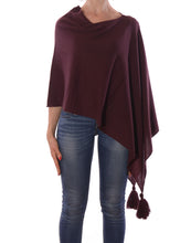 Poncho Catherine 100% cashmere