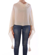 Poncho Catherine 100% cashmere