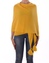 Poncho Catherine 100% cashmere