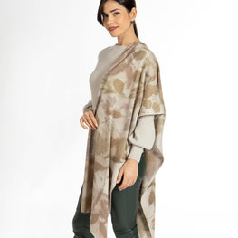 Ecoprint shawl