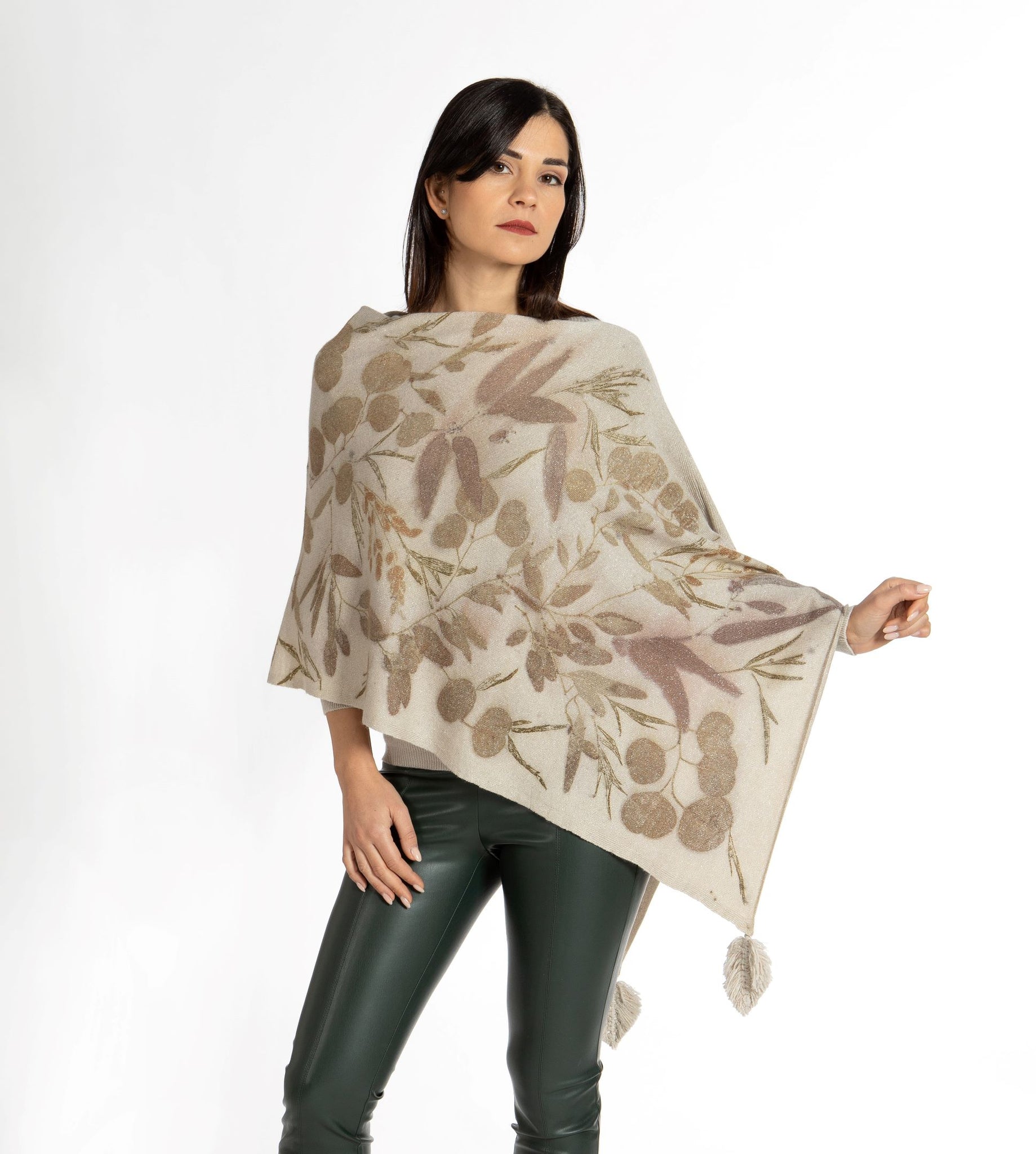 Poncho Ecoprint