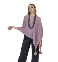 Catherine poncho leggero in puro cashmere
