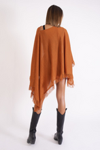 Linen poncho