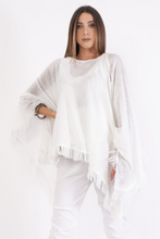 Linen poncho