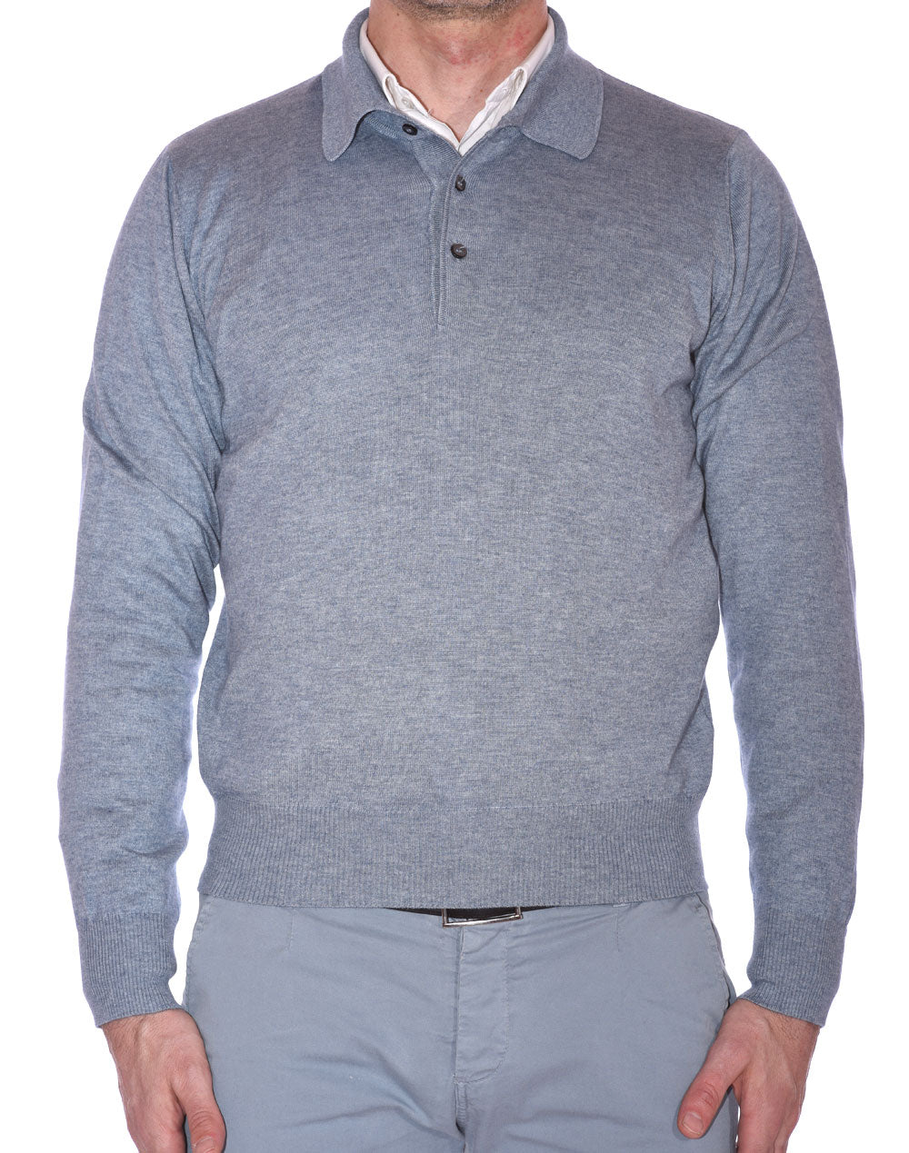 Long sleeve polo