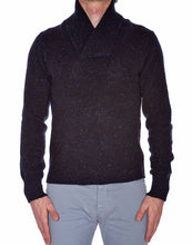 Maglia uomo con collo sciallato