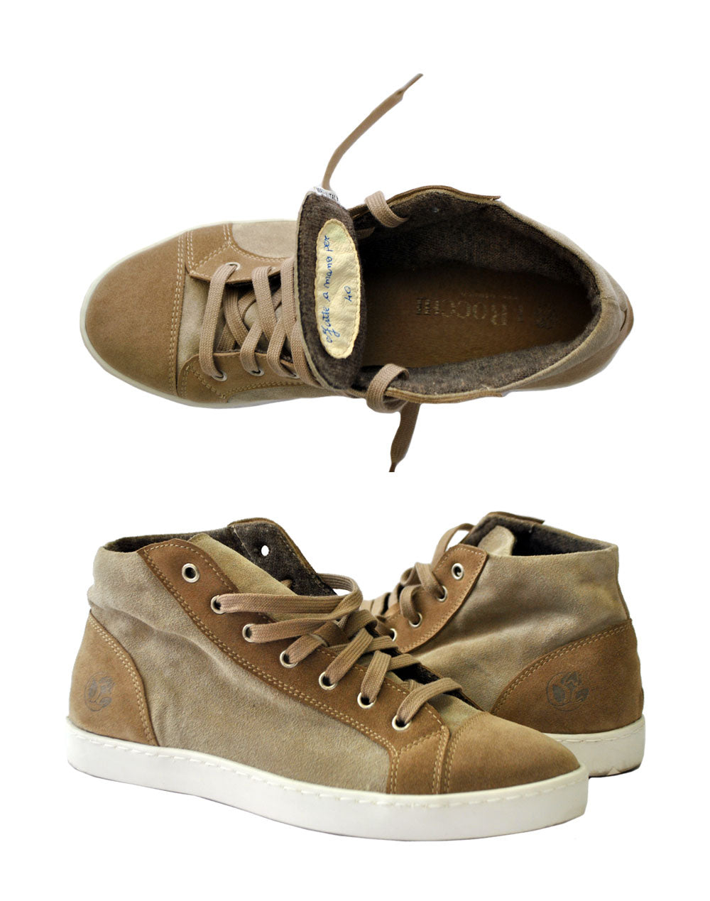 Sneaker foderata in Cashmere 100%